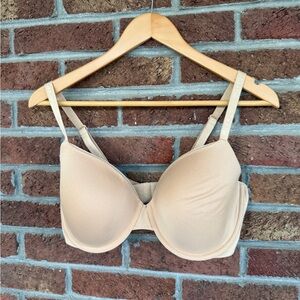 CK Calvin Klein Seamless Tan Bra. 36DD